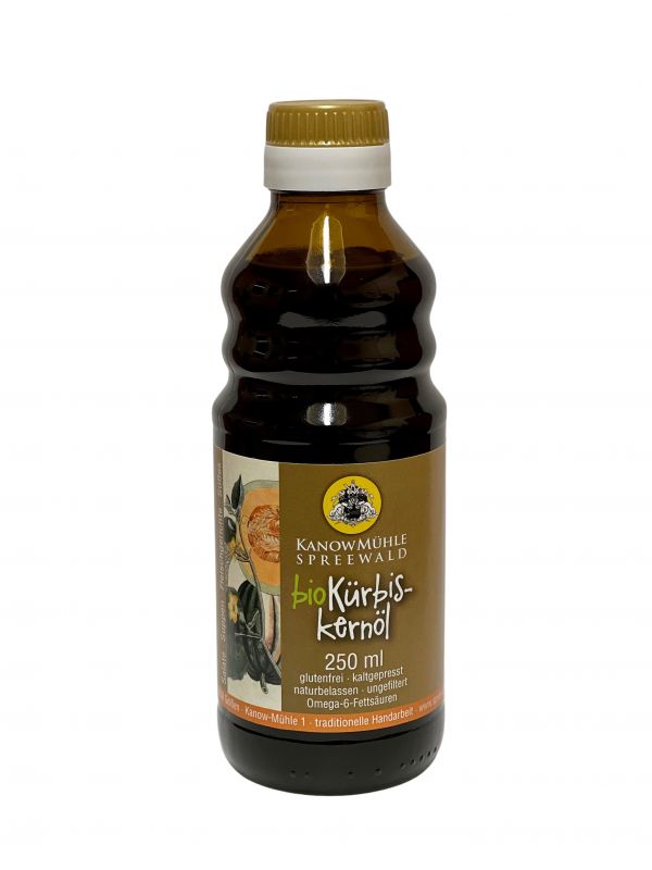 Kürbiskernöl 100 ml und 250 ml Flaschen