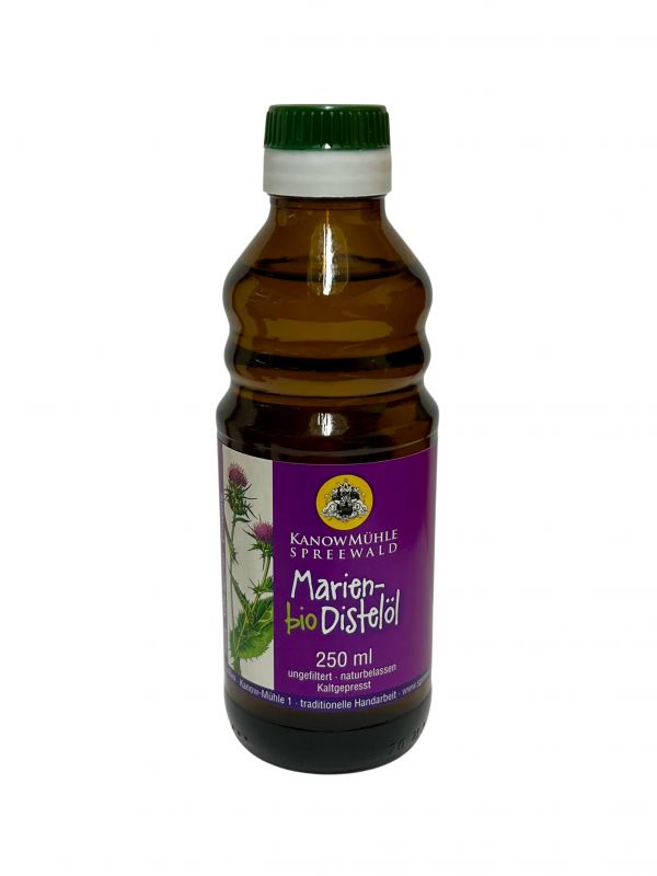Mariendistelöl 100 ml und 250 ml Flasche