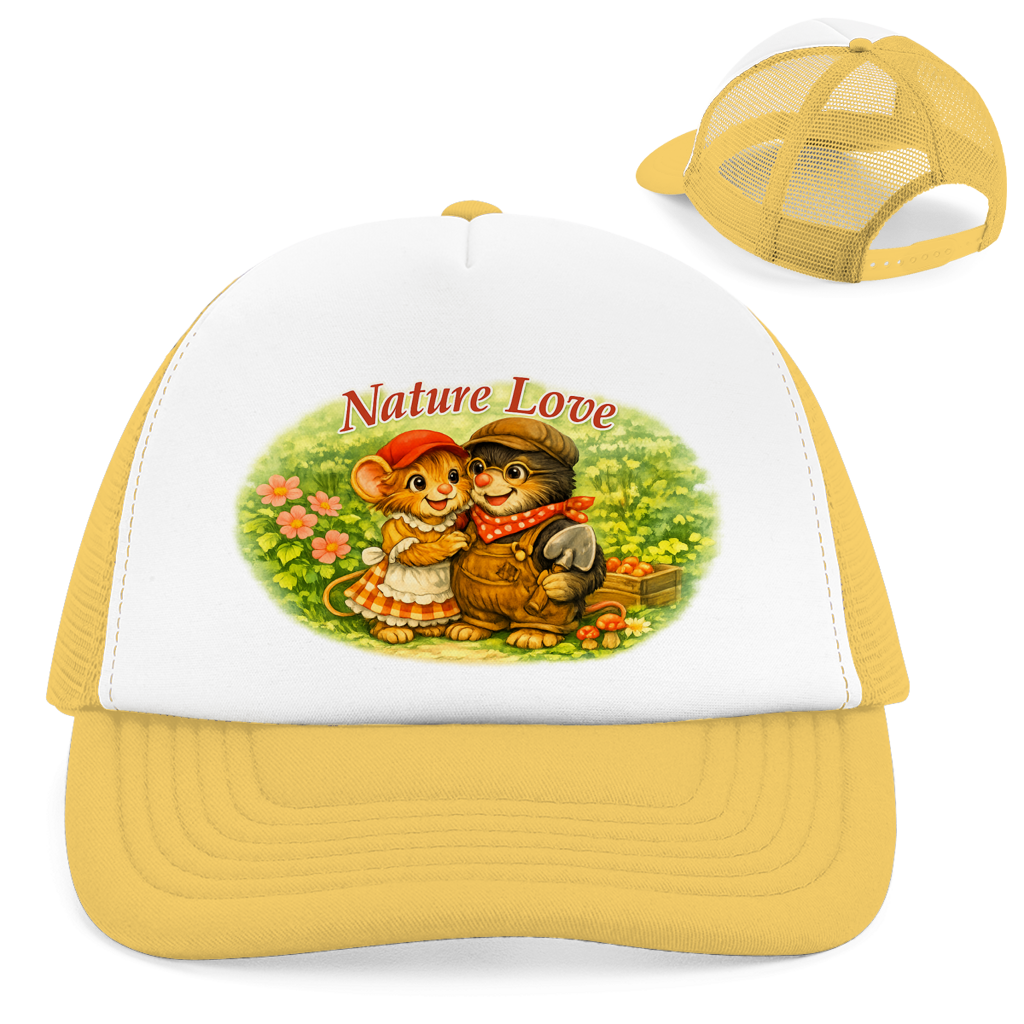 Retro Cap - Kollektion Nature Love - Emmi u. Mauli "Gartenmaus Willi"