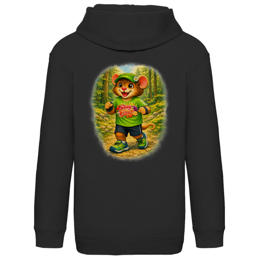 Kids Basic Hoodie Willi als Nordic Walker