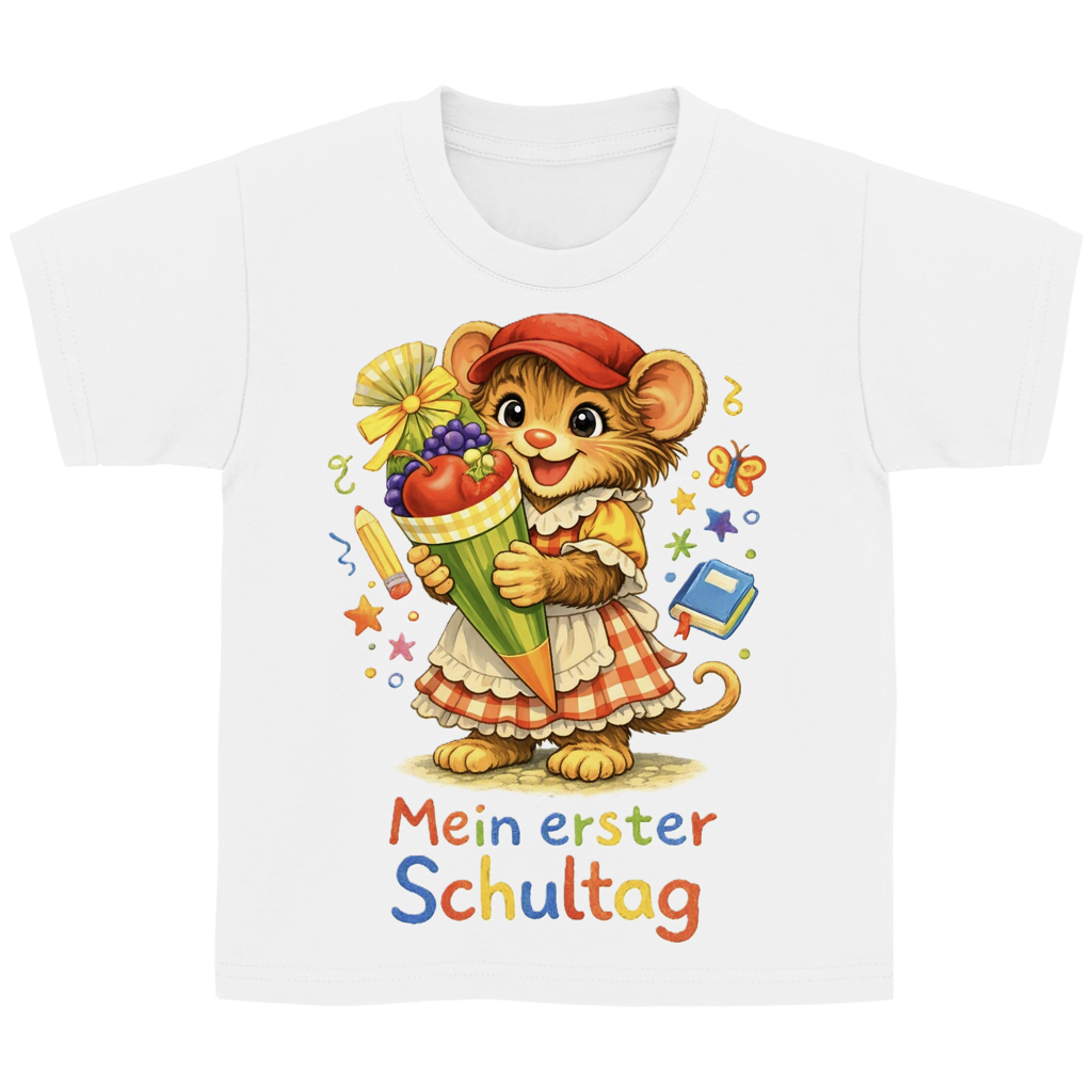 Kinder Basic T-Shirt Emmi - Mein erster Schultag