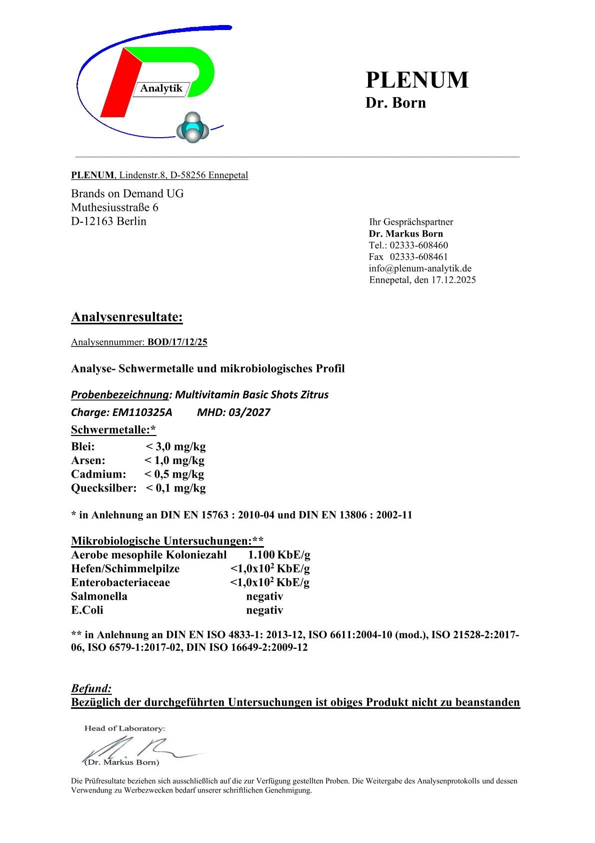 Kollagen Night Plus+ (1500 DA) Shots - 500ml