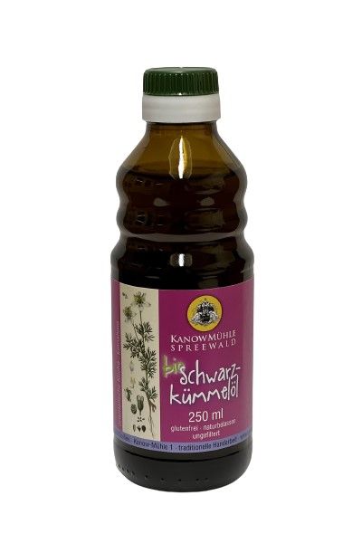 Schwarzkümmelöl 100 ml und 250 ml Flasche