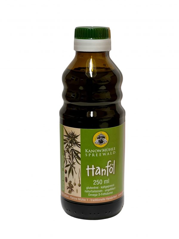 Hanföl 100 ml und 250 ml Flasche