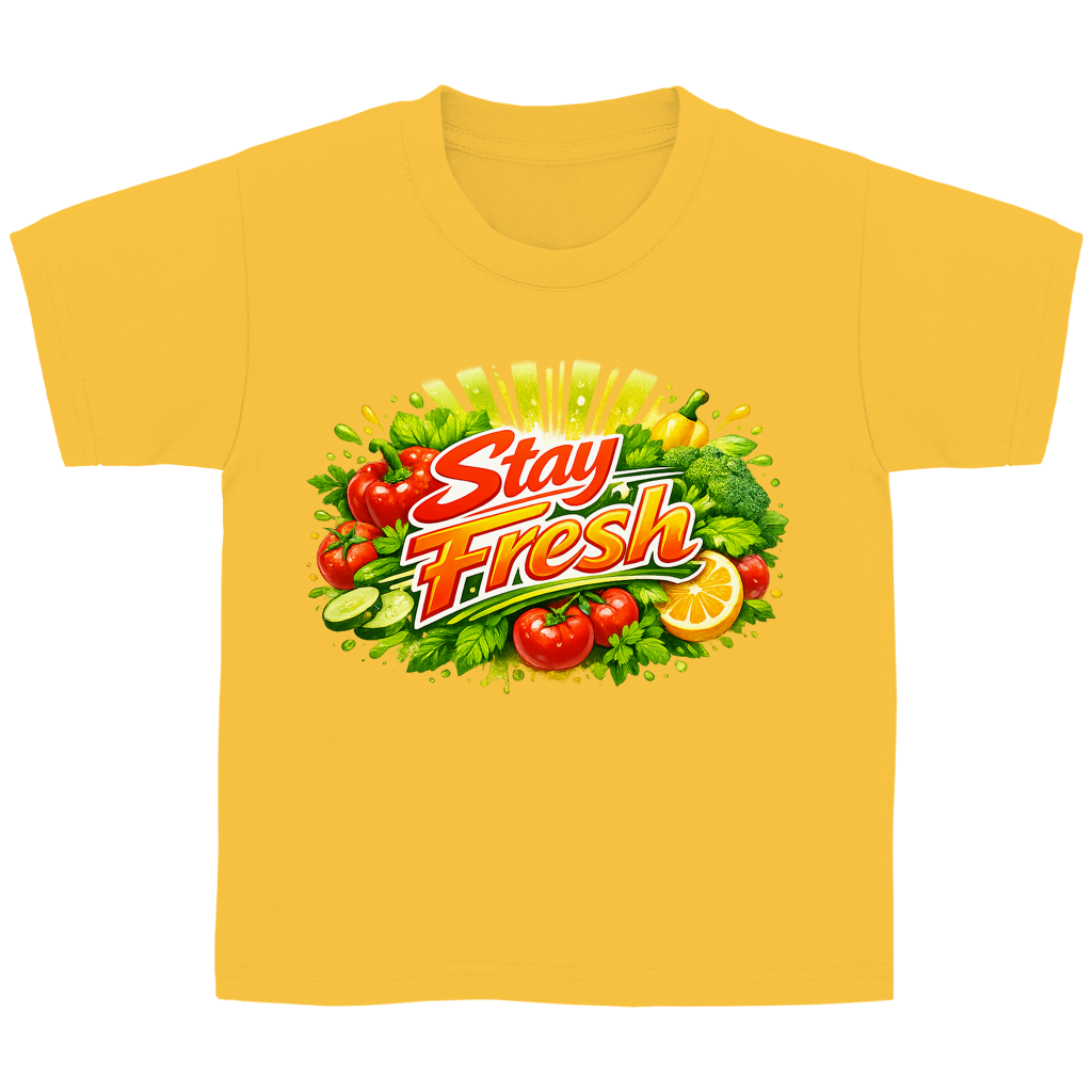 Kinder Basic T-Shirt Stay Fresh 1