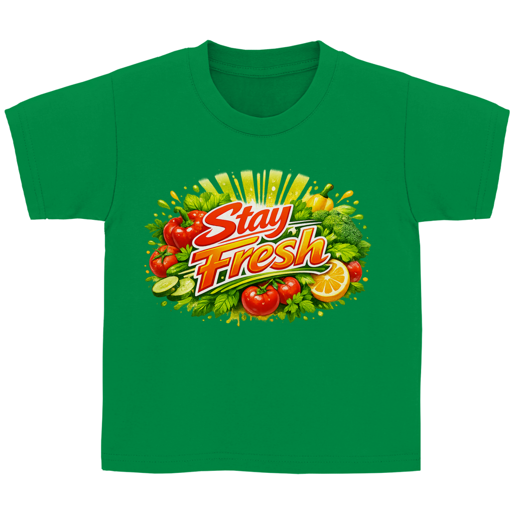 Kinder Basic T-Shirt Stay Fresh 1