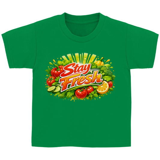 Kinder Basic T-Shirt Stay Fresh 1