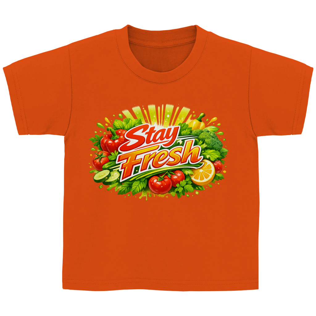 Kinder Basic T-Shirt Stay Fresh 1