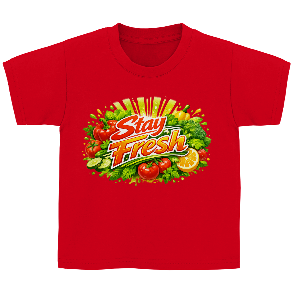 Kinder Basic T-Shirt Stay Fresh 1