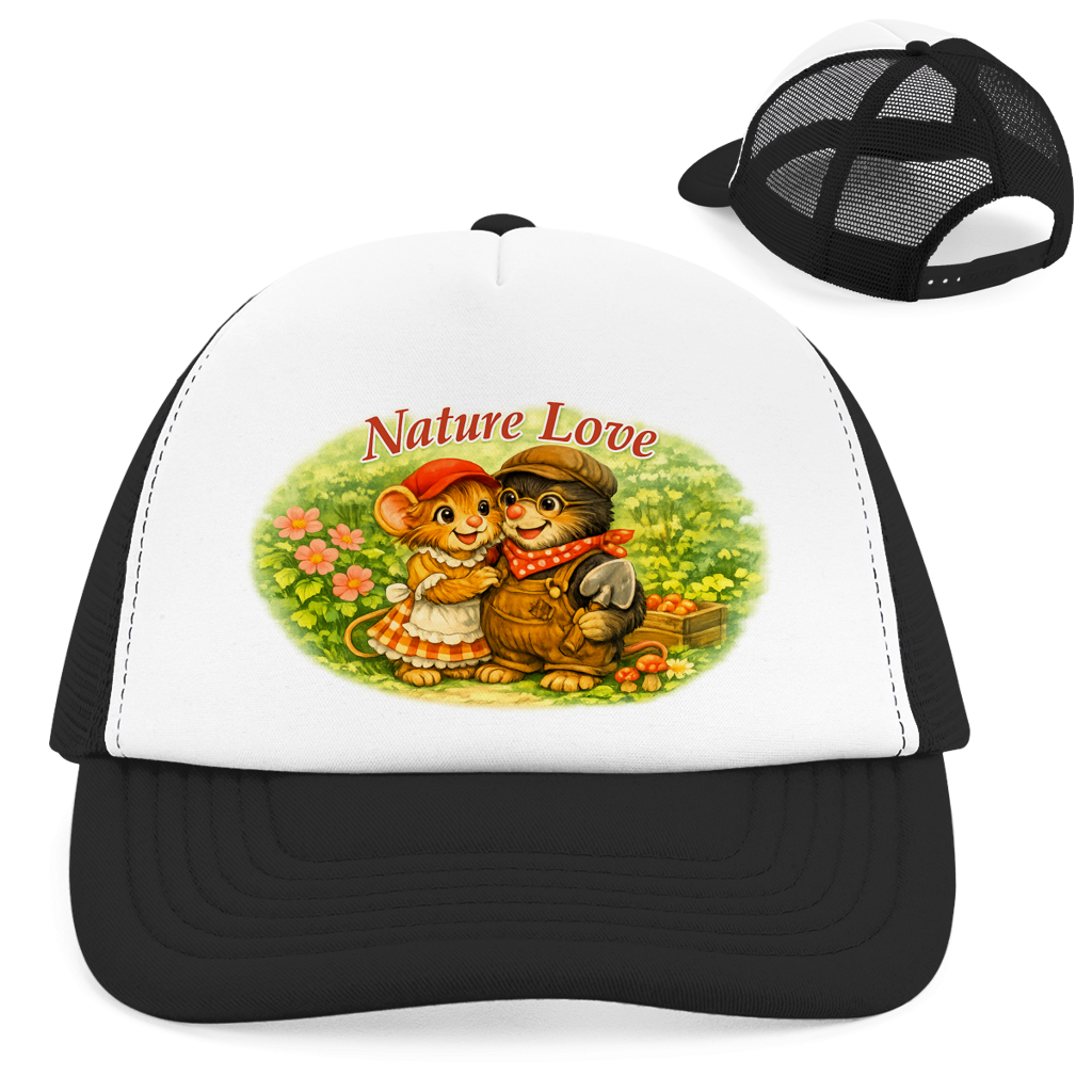 Retro Cap - Kollektion Nature Love - Emmi u. Mauli "Gartenmaus Willi"