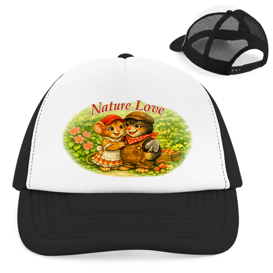 Retro Cap - Kollektion Nature Love - Emmi u. Mauli "Gartenmaus Willi"