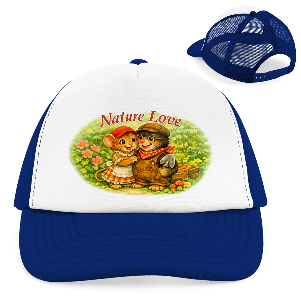 Retro Cap - Kollektion Nature Love - Emmi u. Mauli "Gartenmaus Willi"