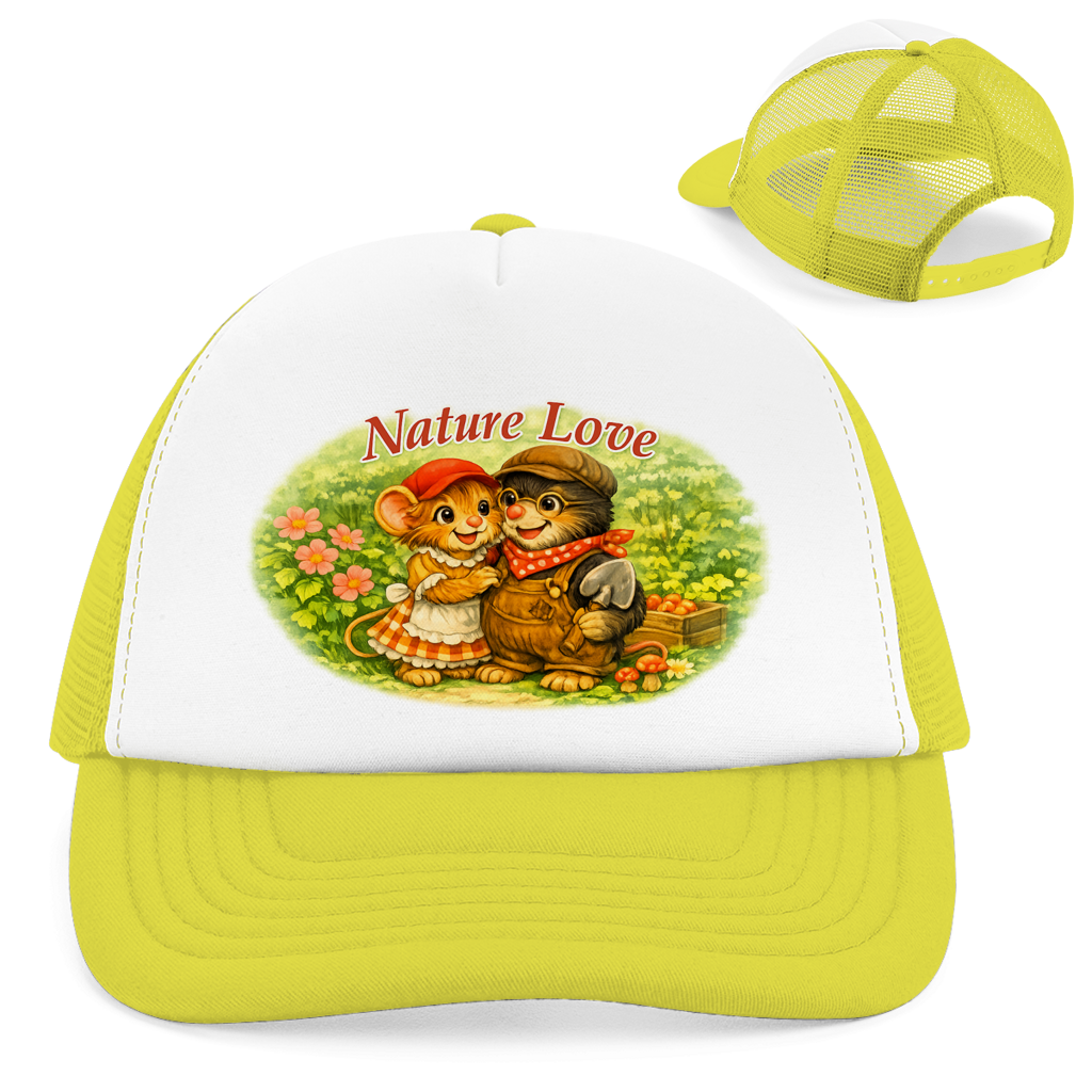 Retro Cap - Kollektion Nature Love - Emmi u. Mauli "Gartenmaus Willi"