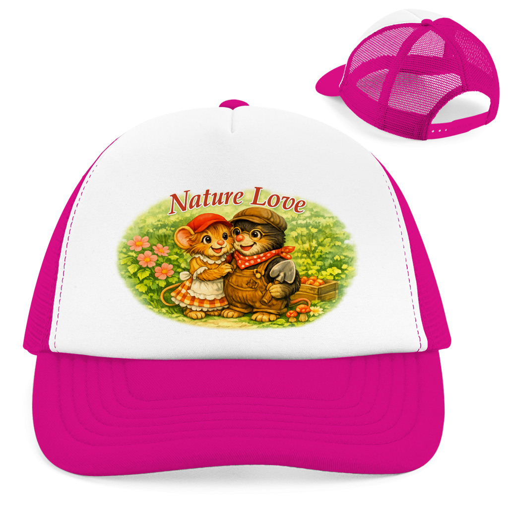 Retro Cap - Kollektion Nature Love - Emmi u. Mauli "Gartenmaus Willi"