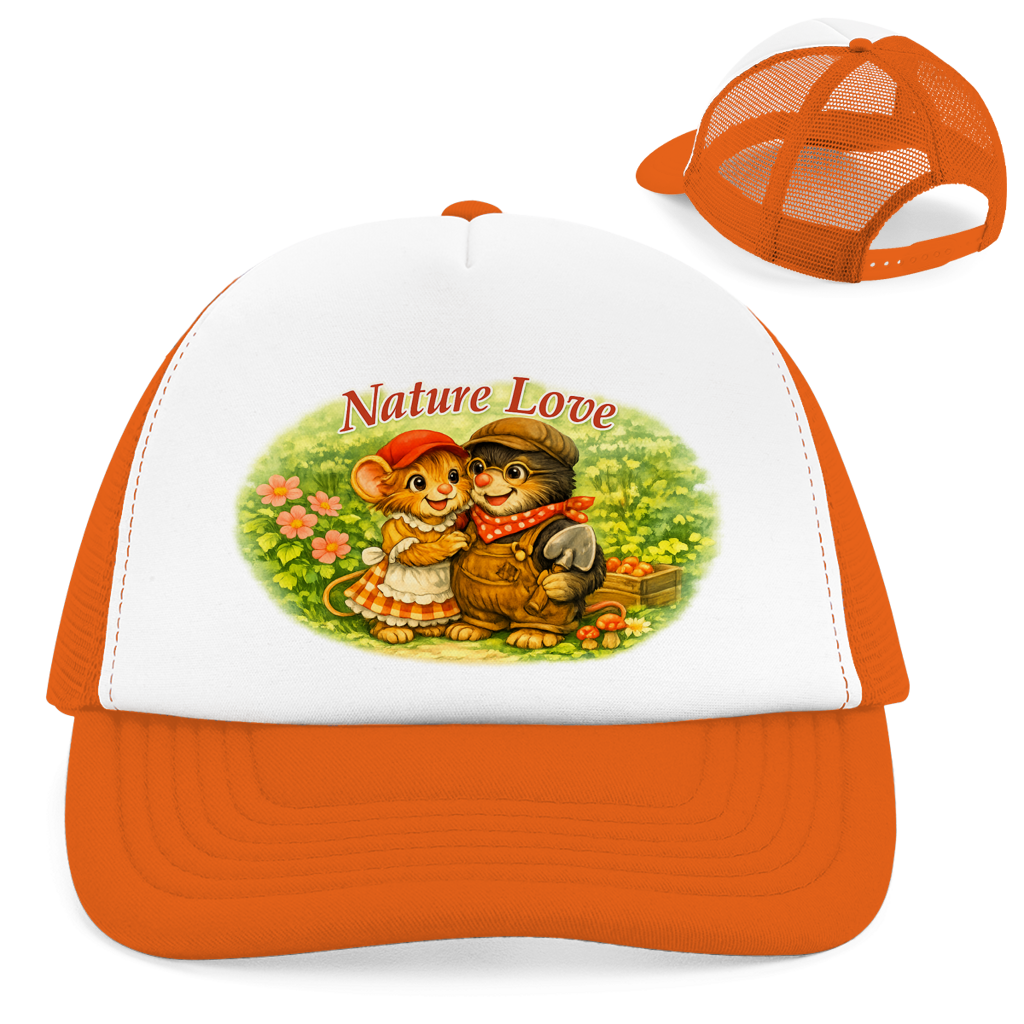 Retro Cap - Kollektion Nature Love - Emmi u. Mauli "Gartenmaus Willi"