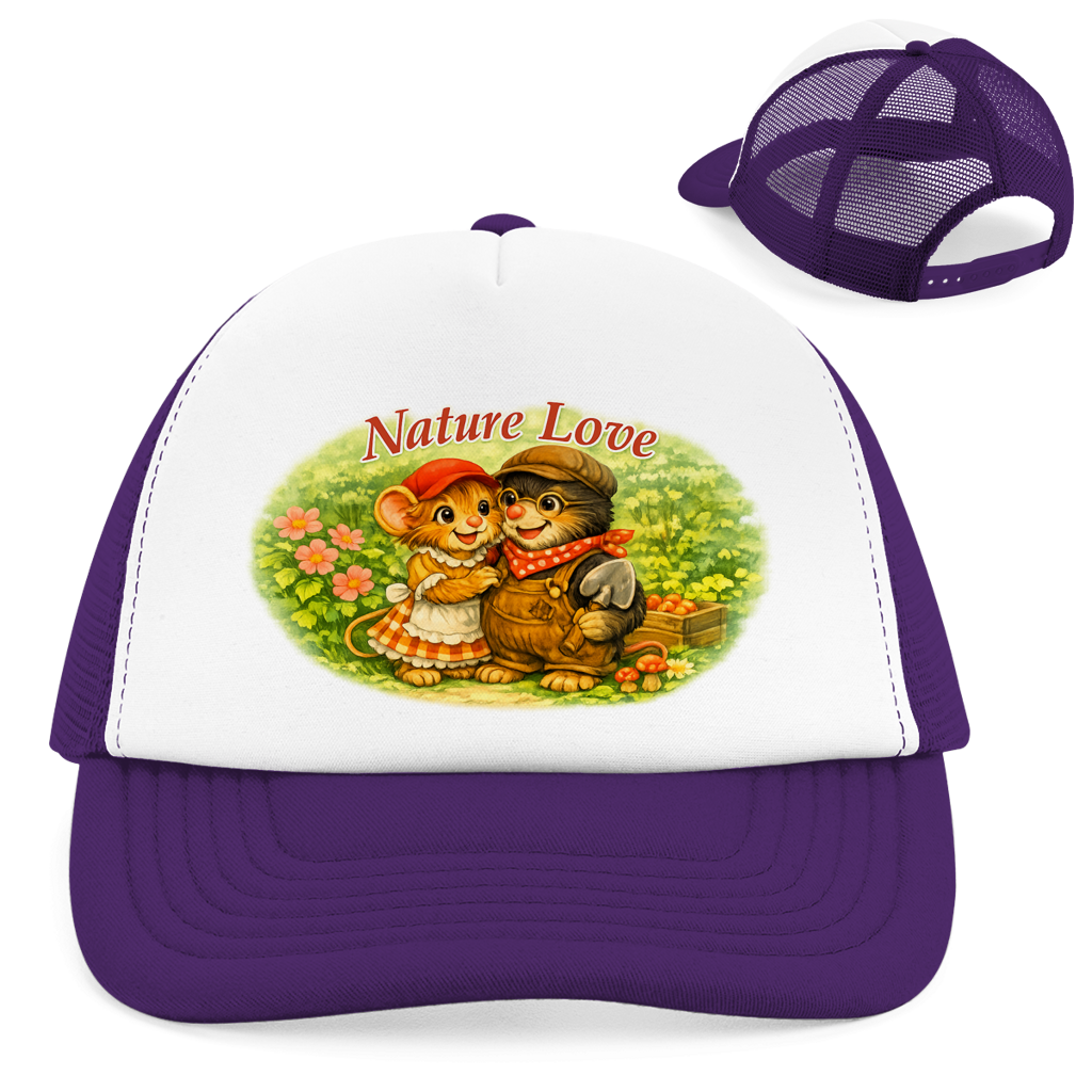 Retro Cap - Kollektion Nature Love - Emmi u. Mauli "Gartenmaus Willi"