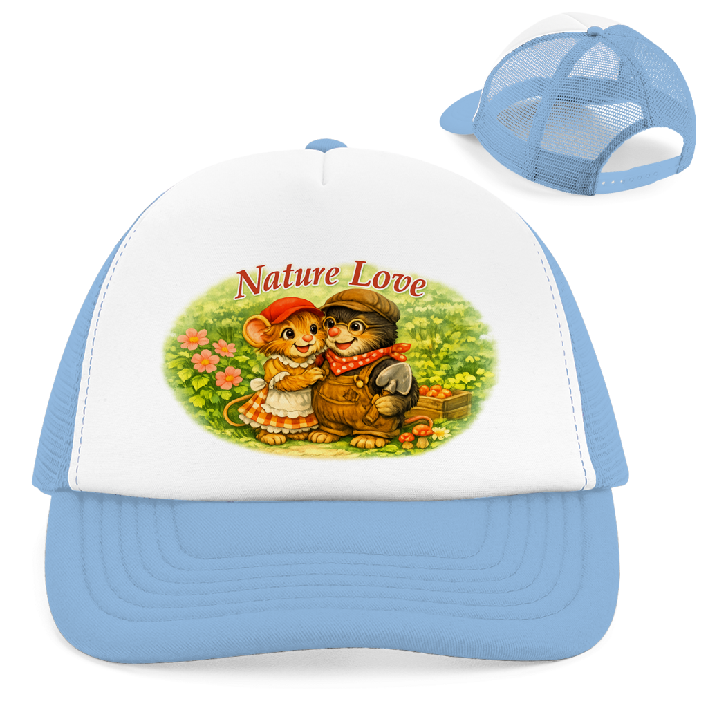 Retro Cap - Kollektion Nature Love - Emmi u. Mauli "Gartenmaus Willi"