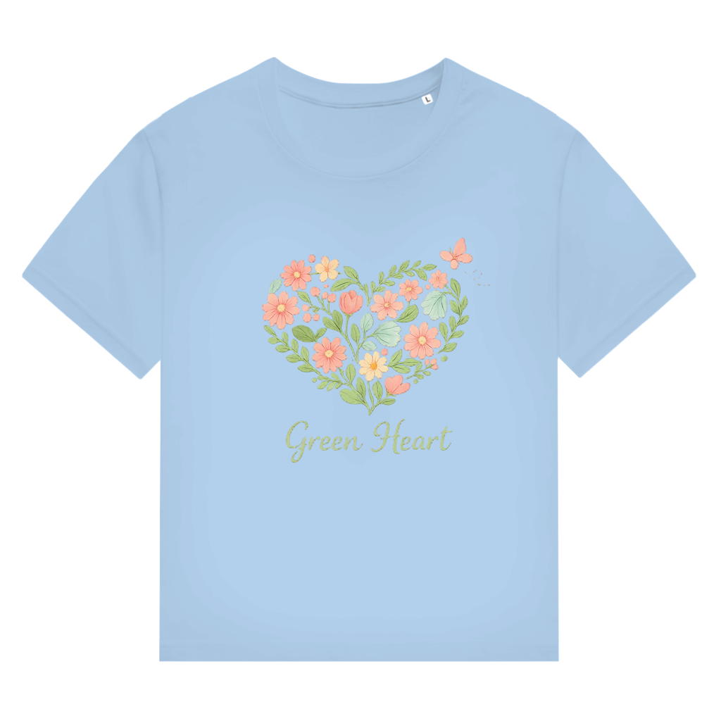 Damen - ST/ST Muser - T-Shirt Green Heart