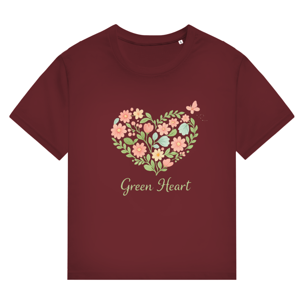 Damen - ST/ST Muser - T-Shirt Green Heart