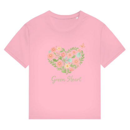 Damen - ST/ST Muser - T-Shirt Green Heart