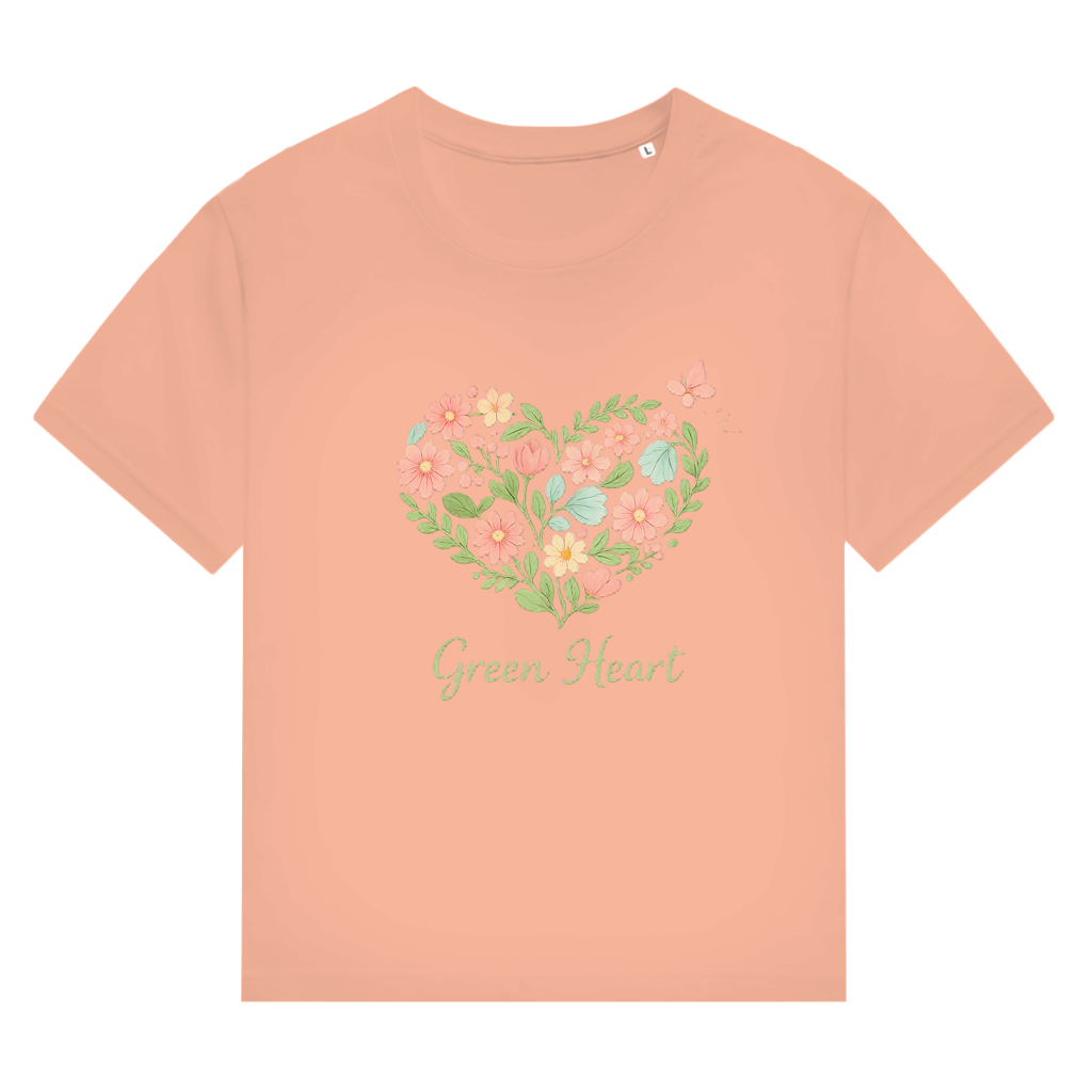Damen - ST/ST Muser - T-Shirt Green Heart