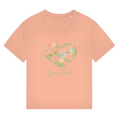 Damen - ST/ST Muser - T-Shirt Green Heart