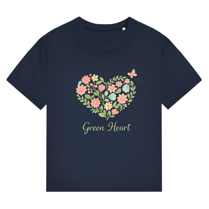 Damen - ST/ST Muser - T-Shirt Green Heart