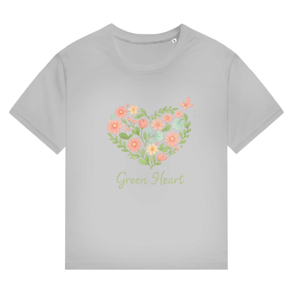 Damen - ST/ST Muser - T-Shirt Green Heart