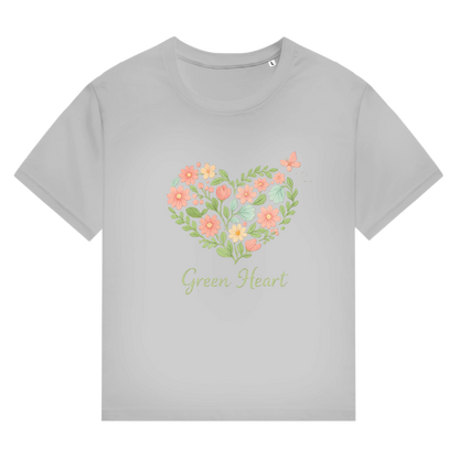 Damen - ST/ST Muser - T-Shirt Green Heart