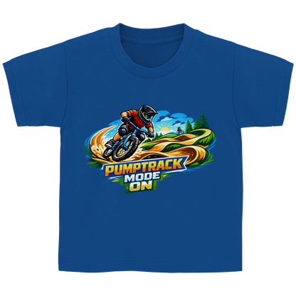 Kinder Basic T-Shirt Pumptrack -  Mode on - Natur