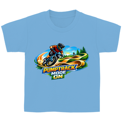 Kinder Basic T-Shirt Pumptrack -  Mode on - Natur
