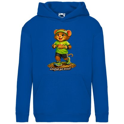 Kids Basic Hoodie Willi als Nordic Walker