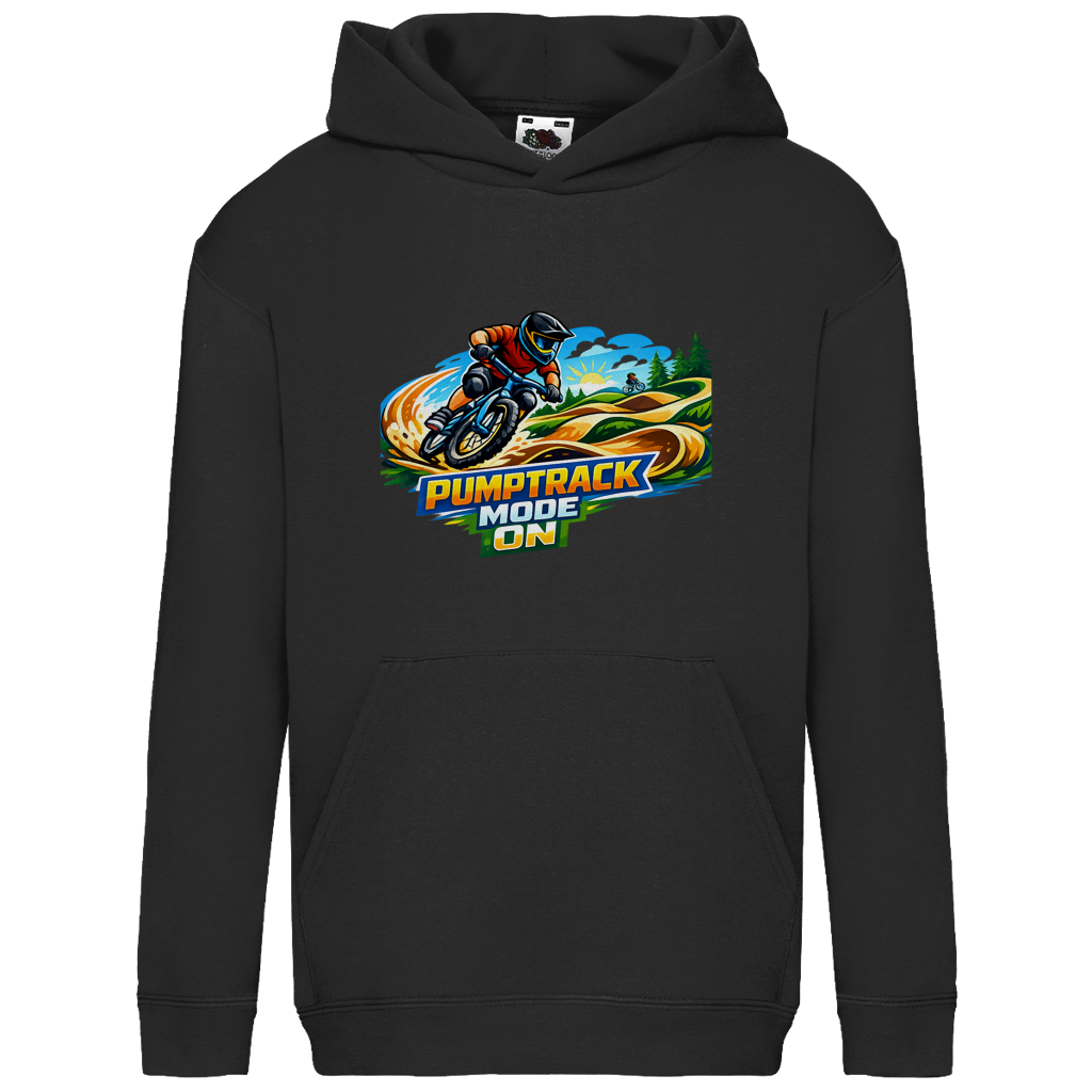 Kids Basic Hoodie Pumptrack -  Mode on - Natur