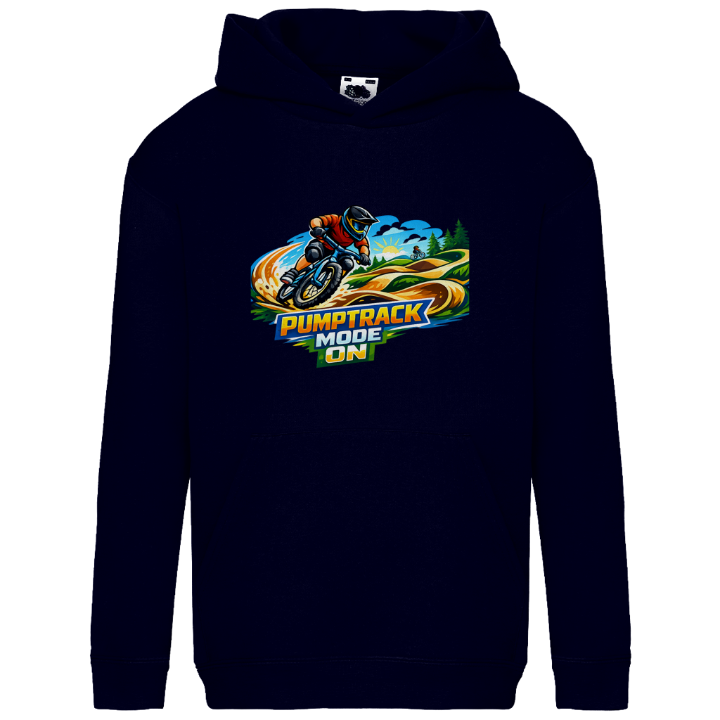 Kids Basic Hoodie Pumptrack -  Mode on - Natur