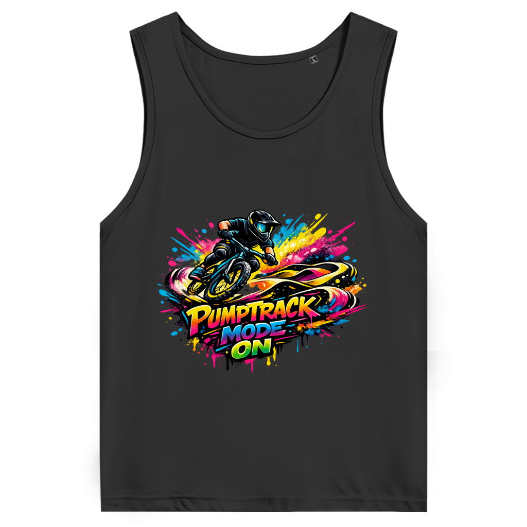 Herren Premium Tank Top Pumptrack - Mode on - Graffiti