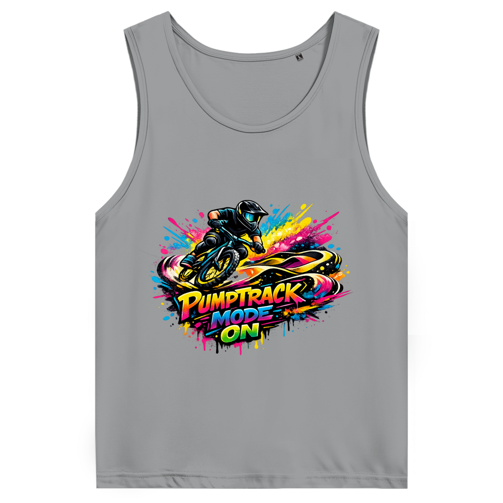 Herren Premium Tank Top Pumptrack - Mode on - Graffiti