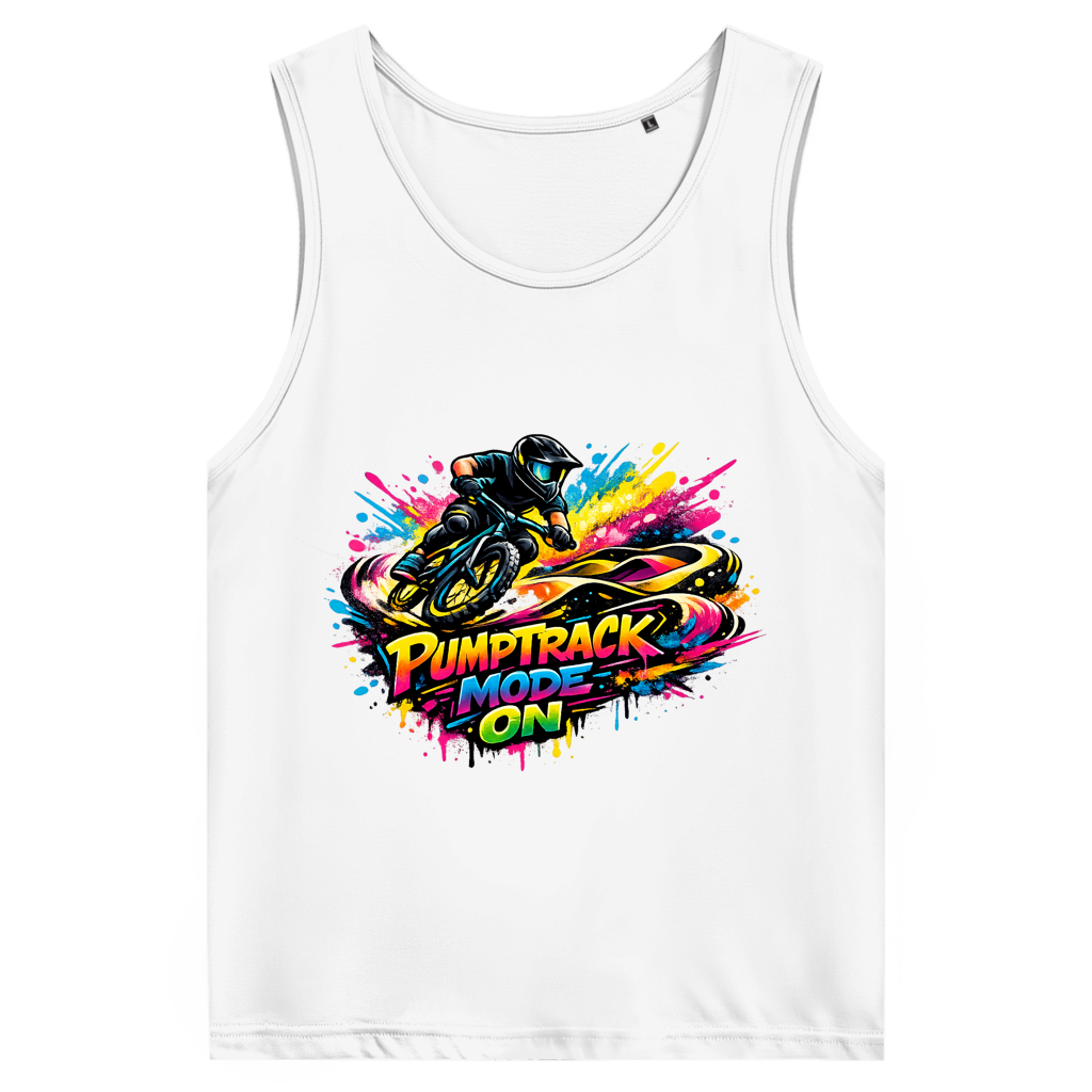 Herren Premium Tank Top Pumptrack - Mode on - Graffiti