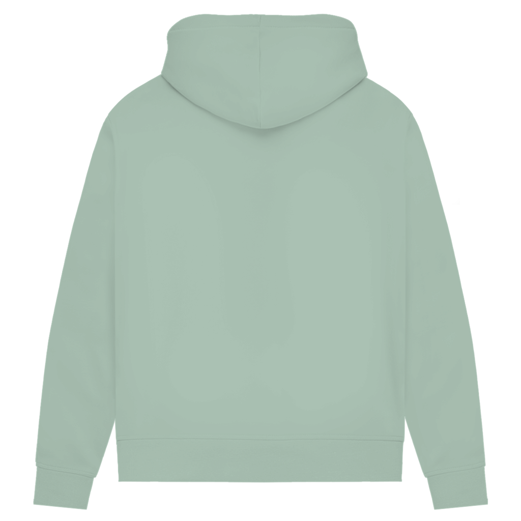 Damen Premium Bio Hoodie Green Heart