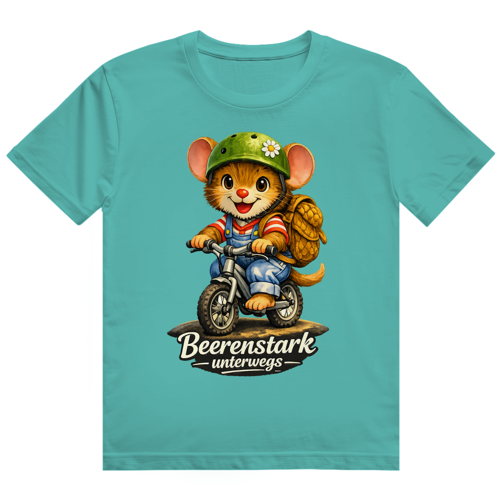 Herren Heavy Cotton T-Shirt Willi - Beerenstark unterwegs