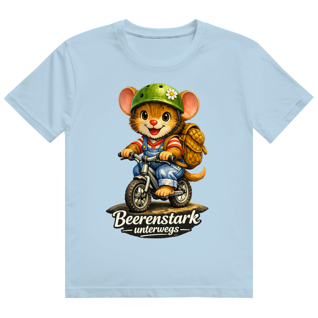 Herren Heavy Cotton T-Shirt Willi - Beerenstark unterwegs