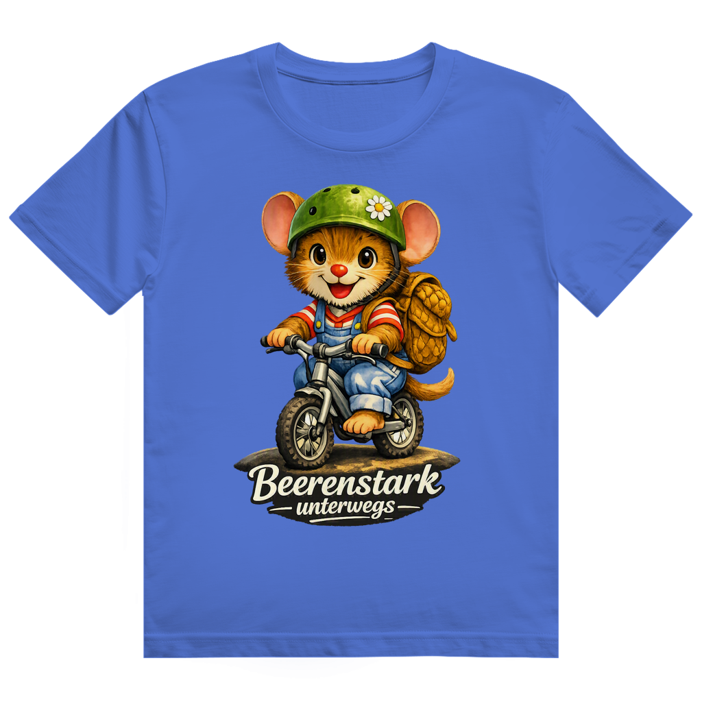 Herren Heavy Cotton T-Shirt Willi - Beerenstark unterwegs