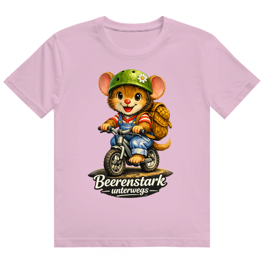 Herren Heavy Cotton T-Shirt Willi - Beerenstark unterwegs