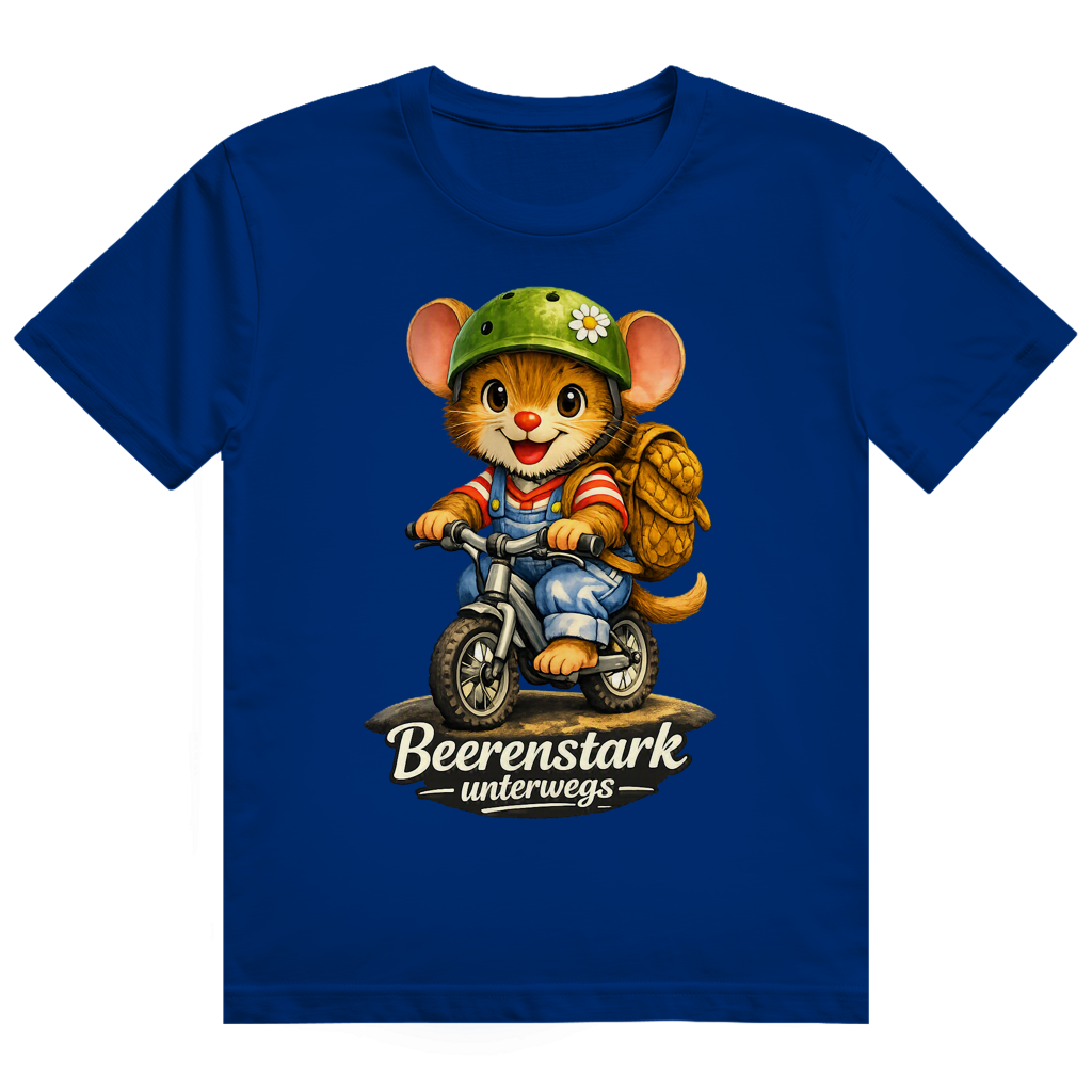 Herren Heavy Cotton T-Shirt Willi - Beerenstark unterwegs