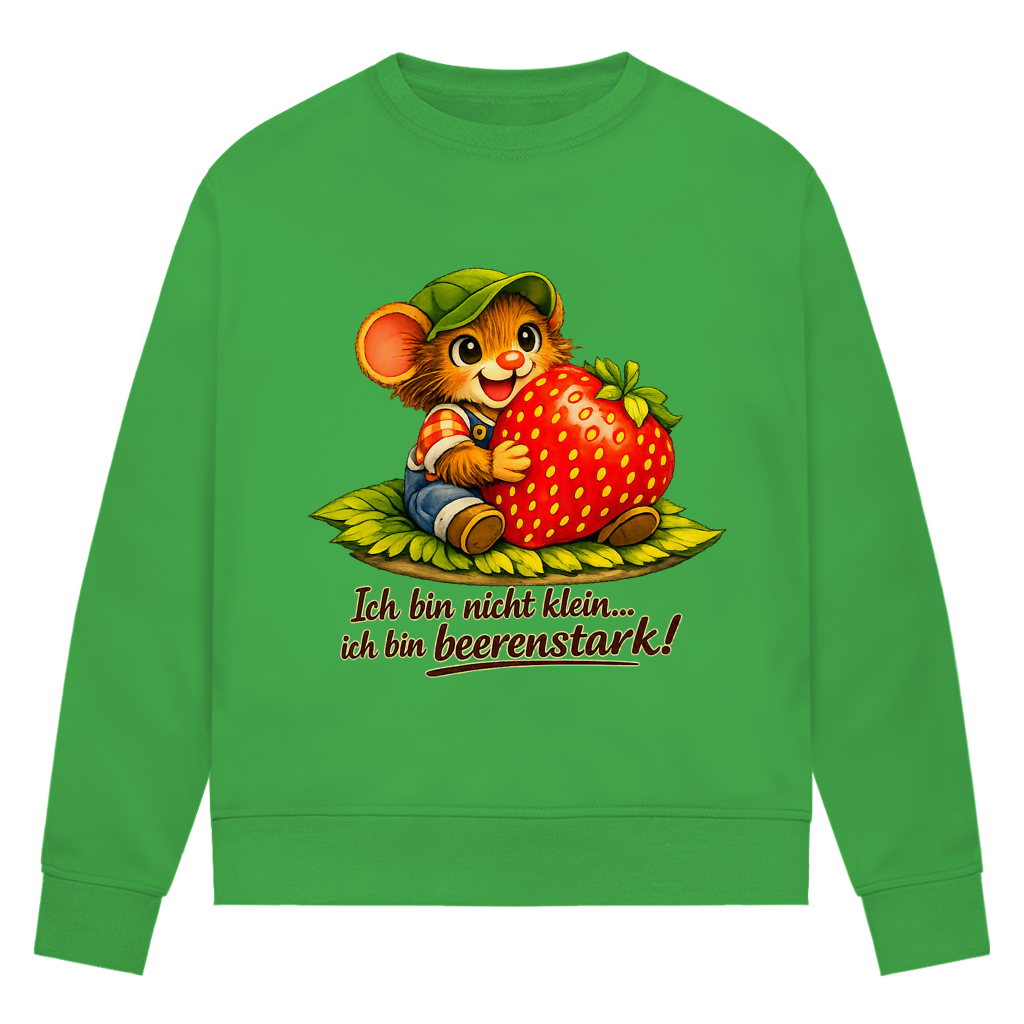 Damen Premium Bio Sweatshirt Willi - Beerenstark 2
