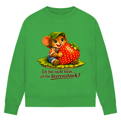 Damen Premium Bio Sweatshirt Willi - Beerenstark 2