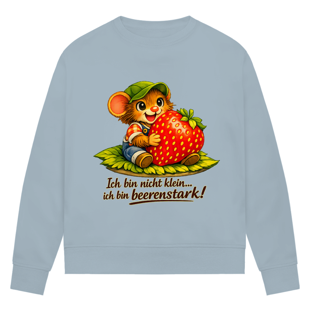 Damen Premium Bio Sweatshirt Willi - Beerenstark 2