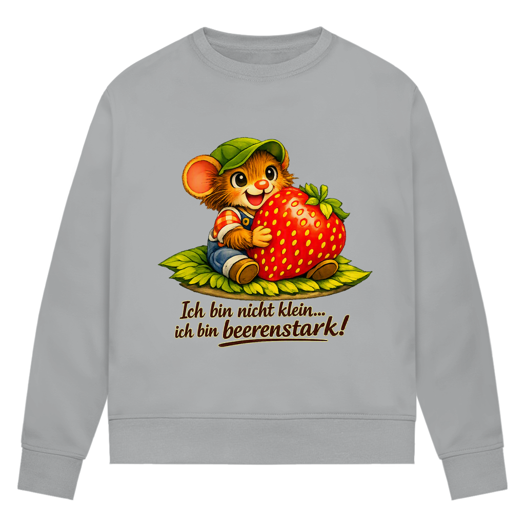 Damen Premium Bio Sweatshirt Willi - Beerenstark 2