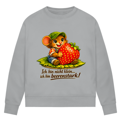 Damen Premium Bio Sweatshirt Willi - Beerenstark 2