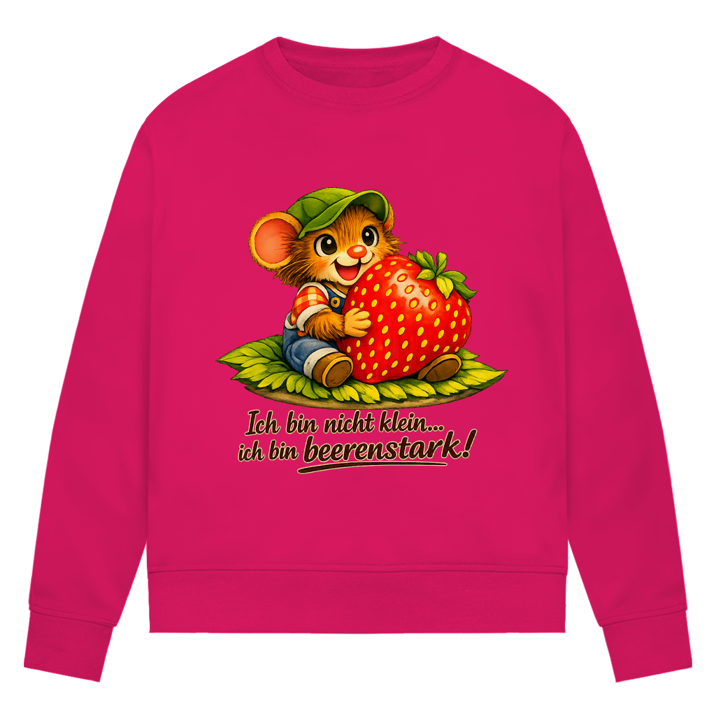 Damen Premium Bio Sweatshirt Willi - Beerenstark 2