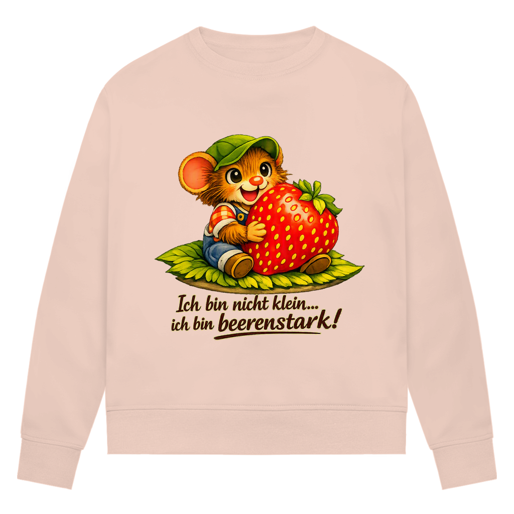 Damen Premium Bio Sweatshirt Willi - Beerenstark 2